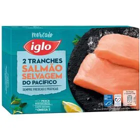 Tranches de Salmão Selvagem MSC Ultracongelado Iglo