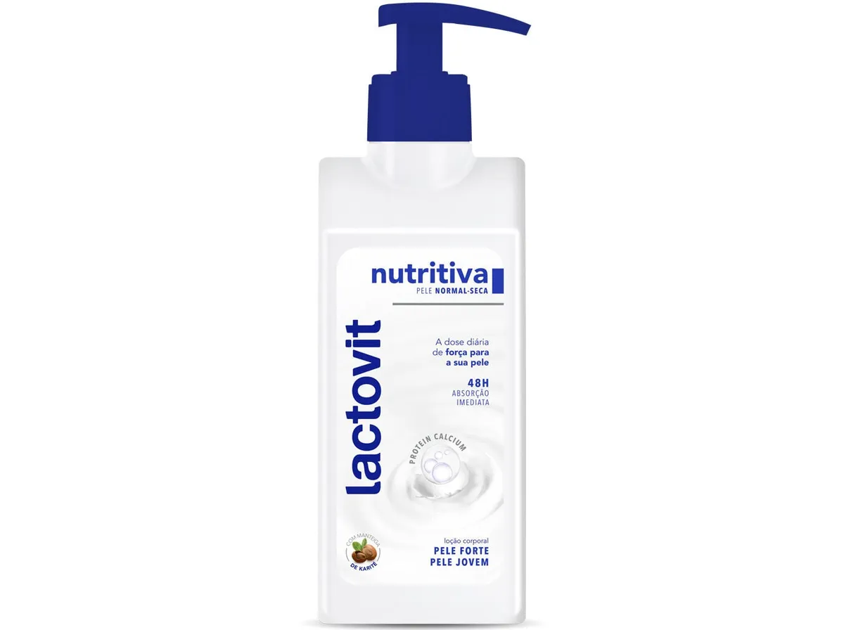 Loção corporal nutritiva Lactovit original 250 ml