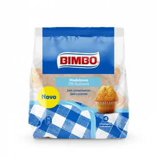 Madalenas 0% Açúcares Bimbo