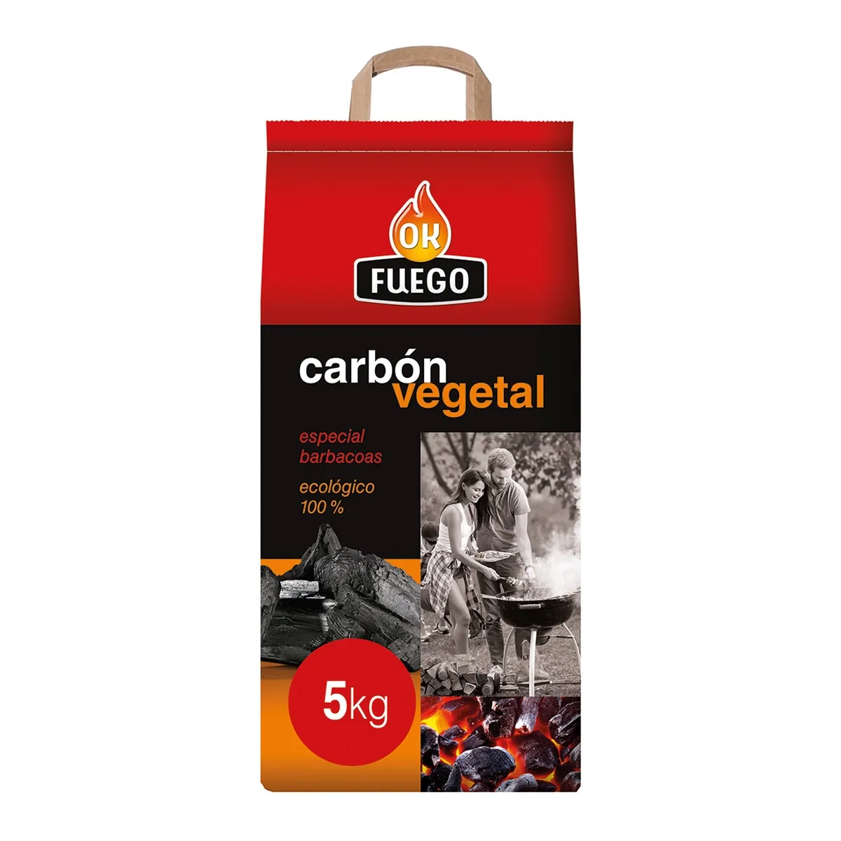 Saco de Carvão Vegetal - 5 kg