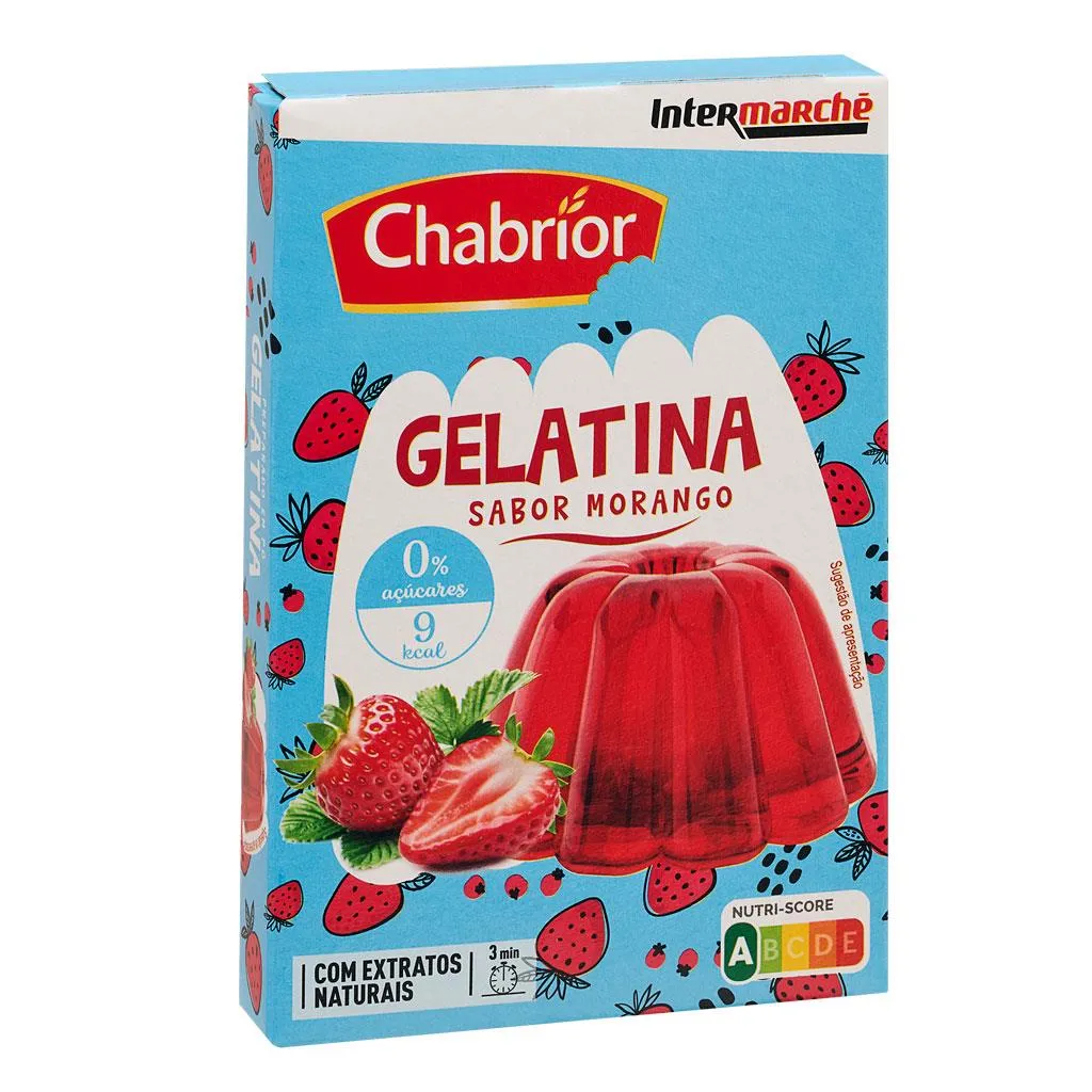 Gelatina Morango 0% Açúcar 25g