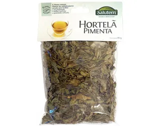 Chá Salutem em saco hortelã pimenta 40 g