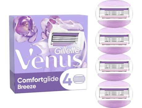 Recarga de Lâminas GILLETTE Venus ComfortGlide Breeze (4 un)