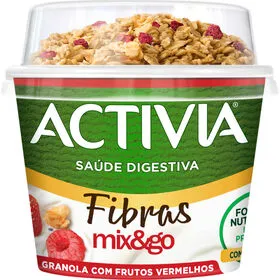 Bifidus Granola com Frutos Vermelhos Activia Danone