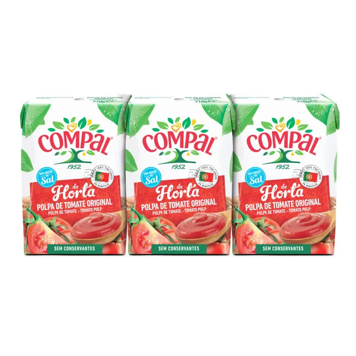 Polpa de Tomate Pack 3