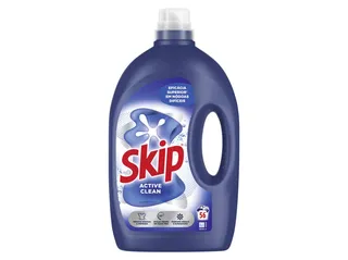 Detergente roupa máquina liquído SKIP active clean 56d