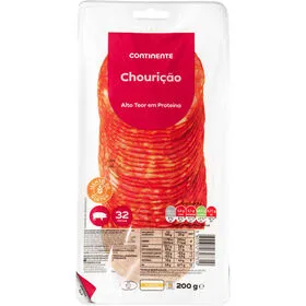 Chourição Fatias Finas Continente