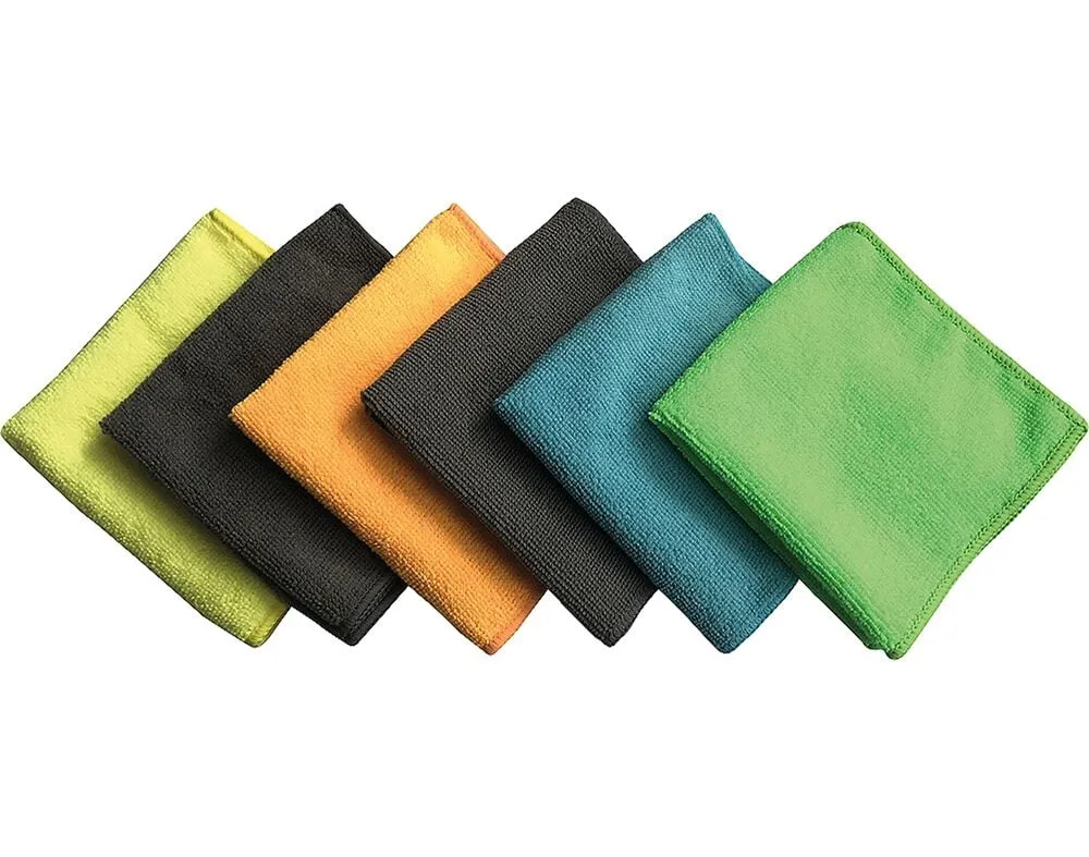 Panos microfibras Polegar 30 x 30cm 6 unidades