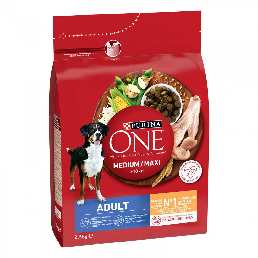 Comida Seca para Cão Adulto +10kg com Frango