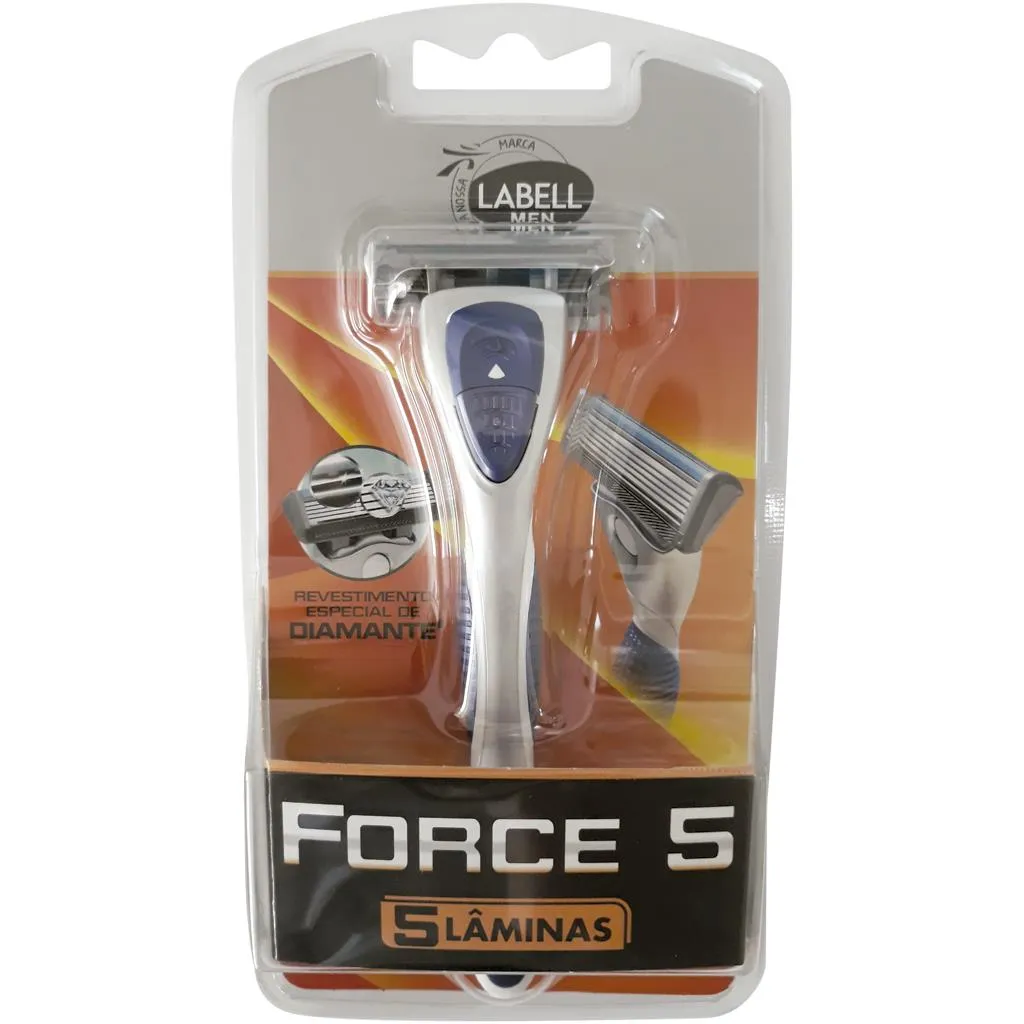 Maquina de barbear force 5