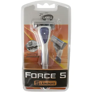 Maquina de barbear force 5 Labell Men