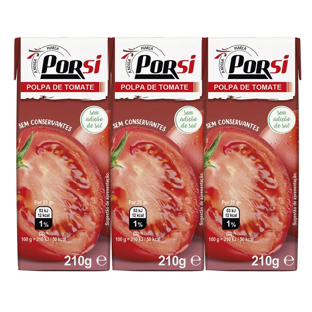 Polpa Tomate Tetra 3x210g