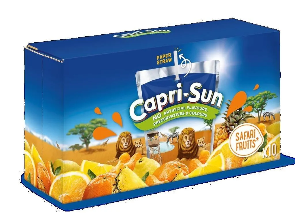 Refrigerante sem gás Capri-sun safari 10 x 0,20 L