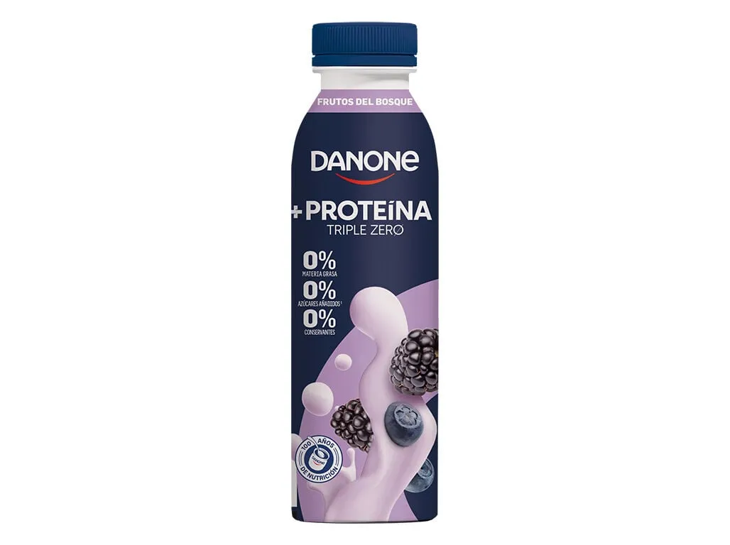 Iogurte liquido proteina Danone frutos silvestres 270 g