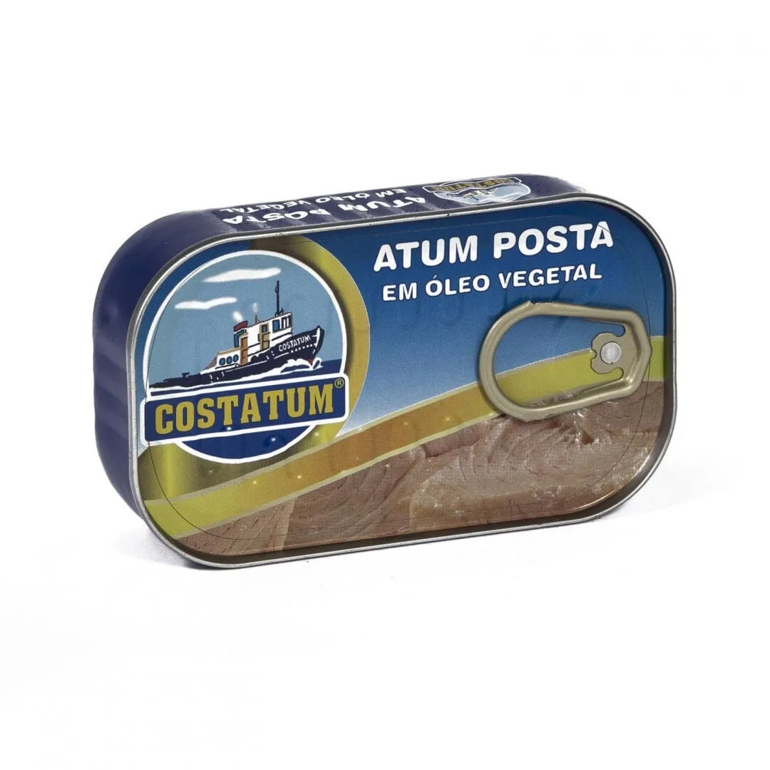 Atum Posta em Óleo