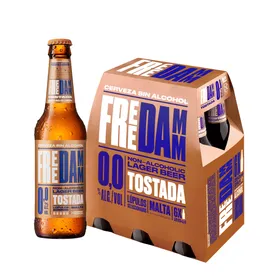 Cerveja sem Álcool 0,0% Tostada Estrella Damm