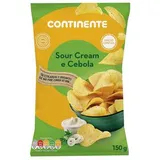 Batata Frita Ondulada Sabor Sour Cream Continente