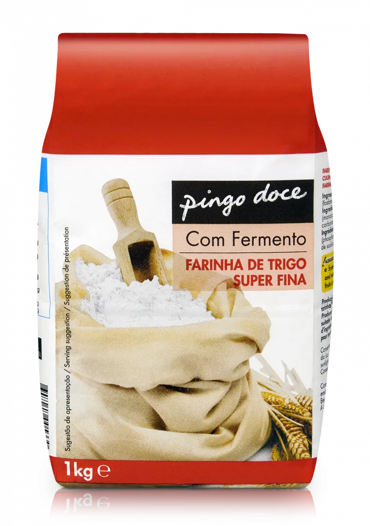 Farinha de Trigo Super Fina com Fermento