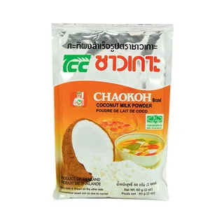 Leite de coco em pó, emb. 60g Chaokoh