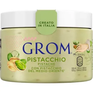 Gelado de Pistacho embalagem 120 ml - Grom