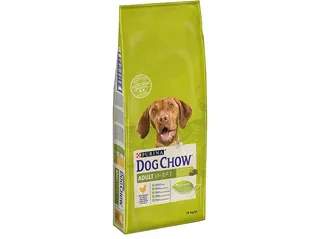 Ração para cão adulto DOG CHOW com frango 14 kg