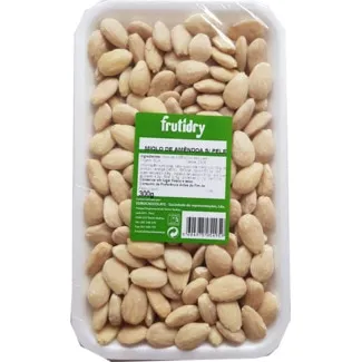 Miolo de Amendoa sem Pele embalagem 200 g - Frutidry