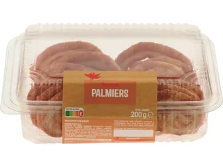 Palmiers Auchan 200 g