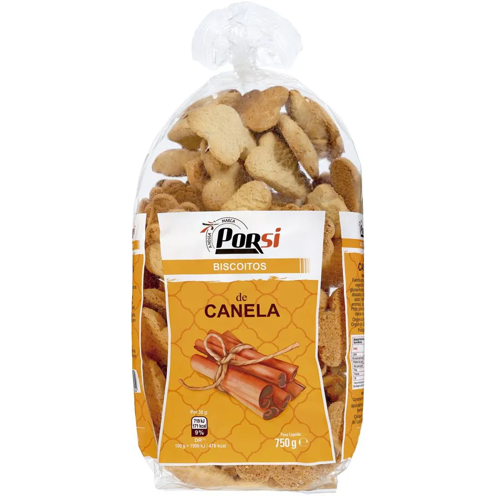 Biscoitos de Canela 750g