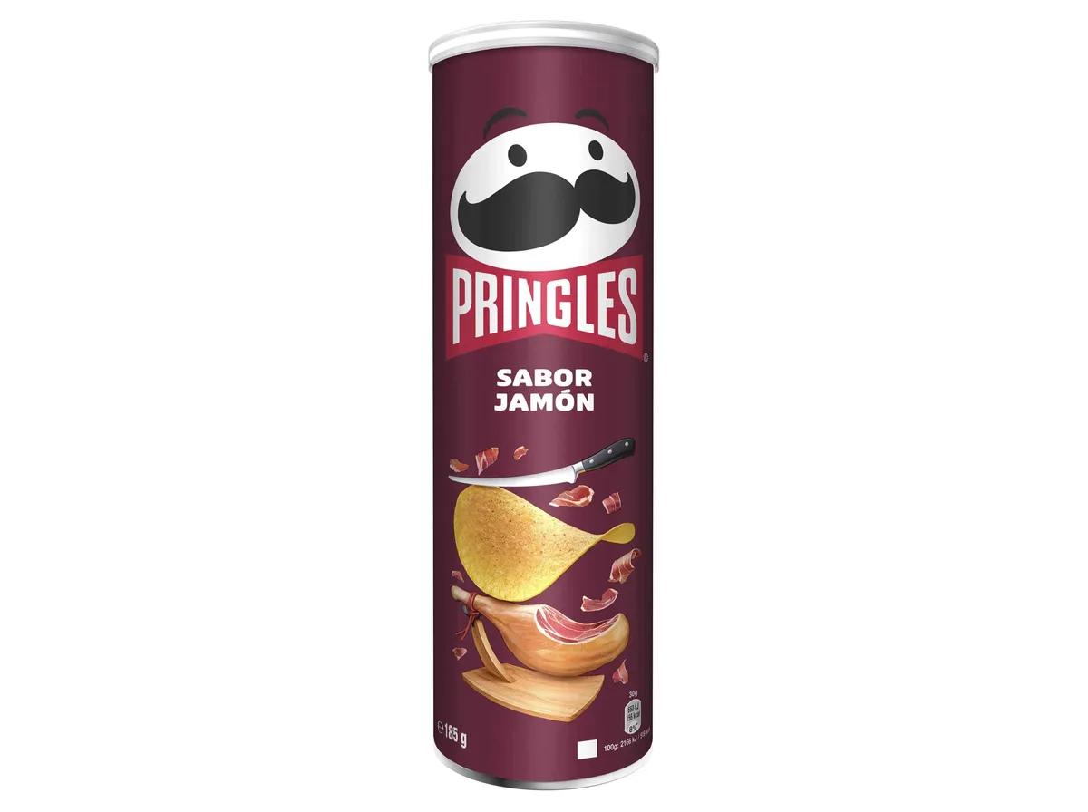 Aperitivo Pringles presunto 185 g
