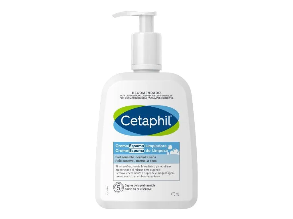 Creme espuma Cetaphil limpeza 473 ml