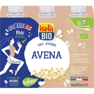 Bebida de Aveia Bio Pack 3X250 ml embalagem 750 ml - Isola