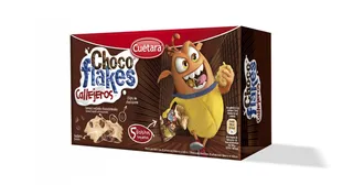 Bolachas Cuétara Choco Flakes Callejeros Pack 5