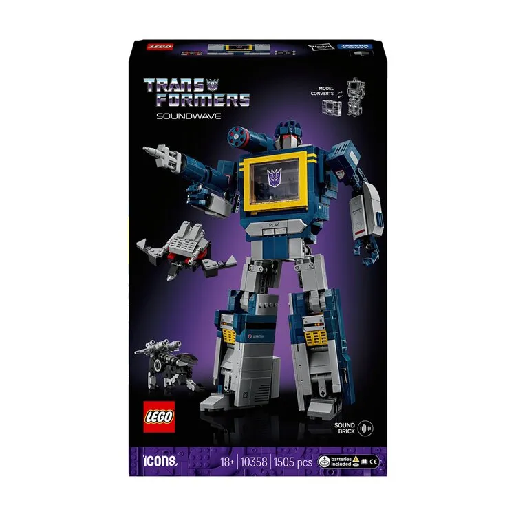 LEGO TRANSFORMERS SOUNDWAVE 10358