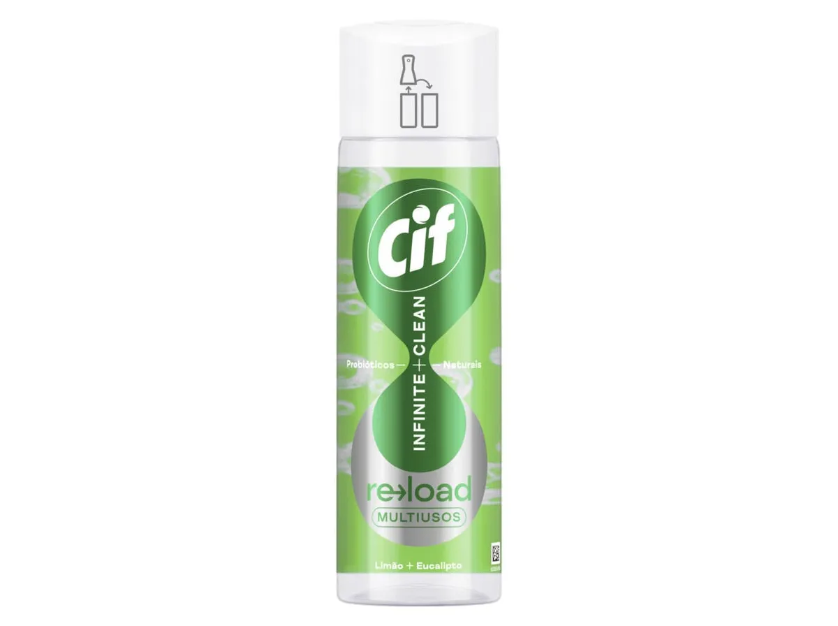 Limp. multisuperfícies CIF infinite c. eucalipto rec 280 ml