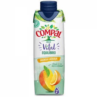 Néctar de Manga e Laranja Compal Vital Equilíbrio