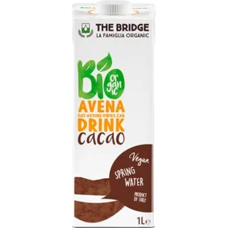 Bebida Bio de Aveia e Cacau embalagem 1 L - The Bridge
