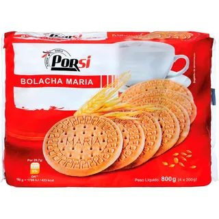 Bolacha Maria 800g PorSi