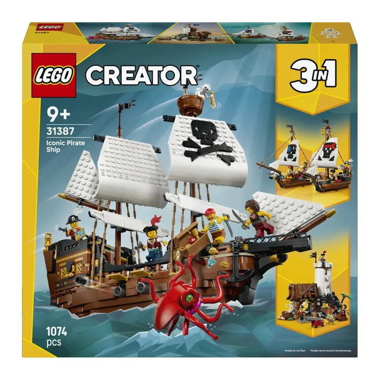 LEGO NAVIO PIRATA ICONICO 31387