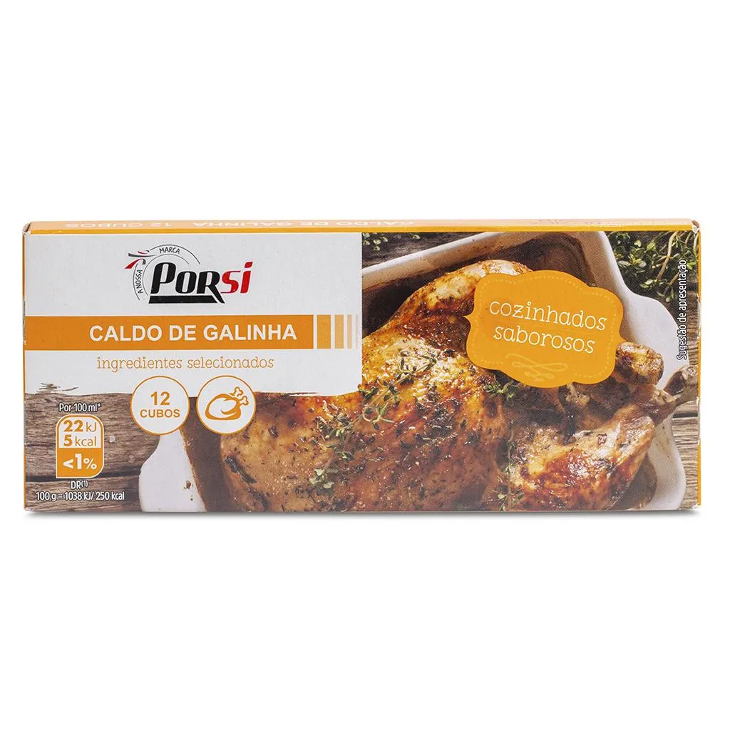 Caldo Galinha 12 Cubos 120g
