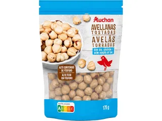 Miolo de avelã torrada Auchan 175 g