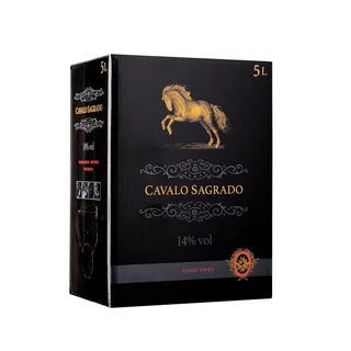 Vinho Tinto Bag in Box, emb. 5 lt Cavalo Sagrado