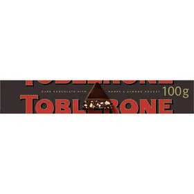 Tablete de Chocolate Negro com Mel e Amêndoas Toblerone