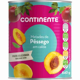 Pêssego em Calda Continente