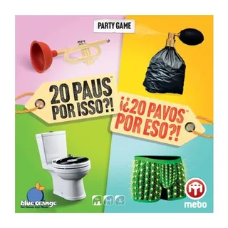 Jogo 20 Paus Por Isso?! - Blue Orange | Mebo