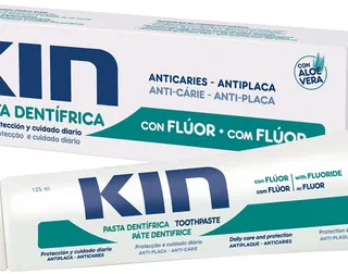 Pasta dentifrica KIN com fluor 125 ml