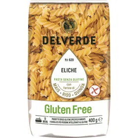 Massa Espirais Fusilli sem Glúten Delverde
