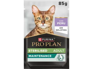 Comida húmida para gato PRO PLAN esterilizado peru 85 g