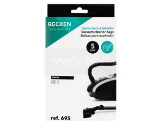 Pack de Sacos de Aspirador BECKEN 695 (5 Unidades)