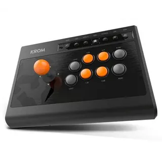 Comando Arcade Com Fio Krom Kumite Nox
