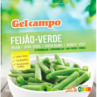 Feijão Verde Redondo embalagem 300 g - Gelcampo